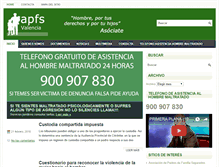 Tablet Screenshot of apfsvalencia.com